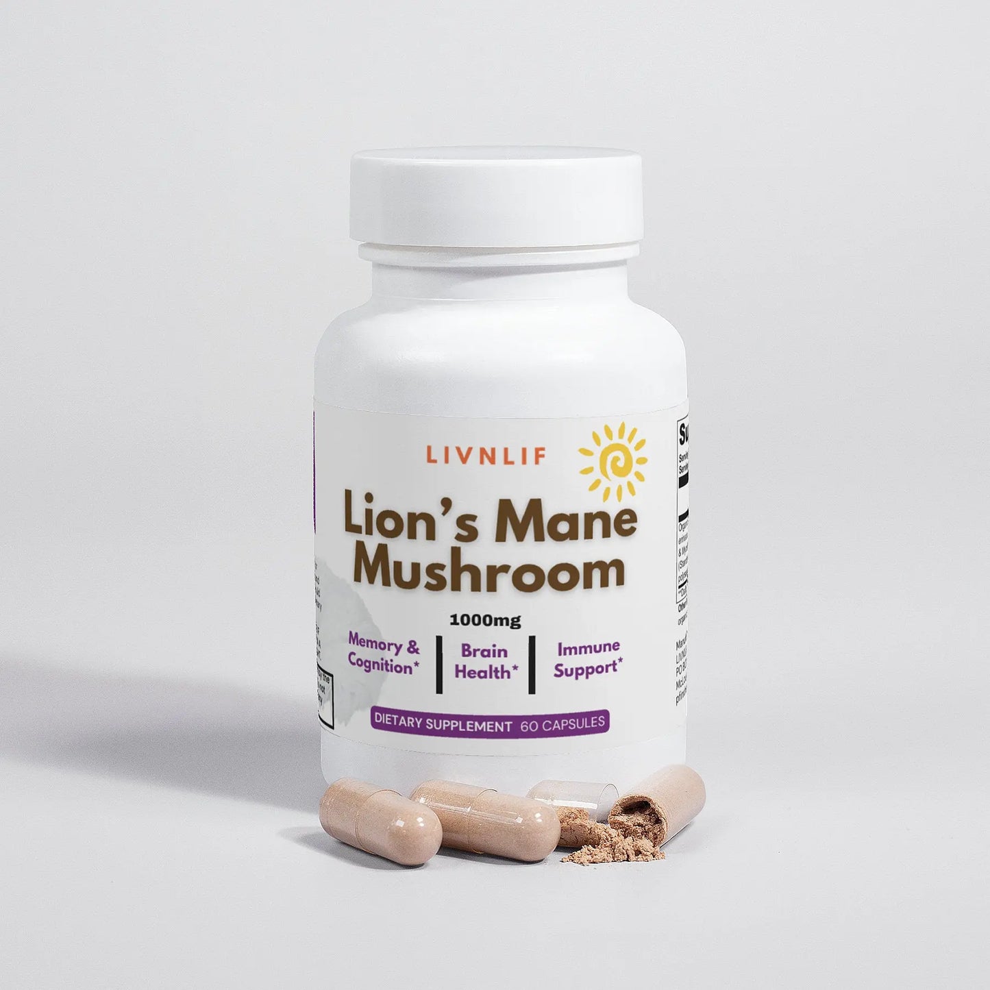 Lion's Mane Mushroom LIVNLIF