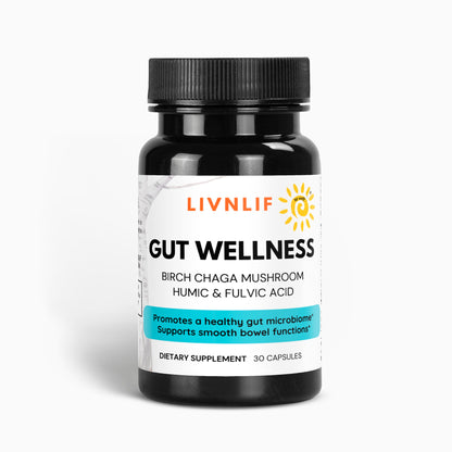 Gut Wellness - Birch Chaga Mushroom with Humic & Fulvic Acid