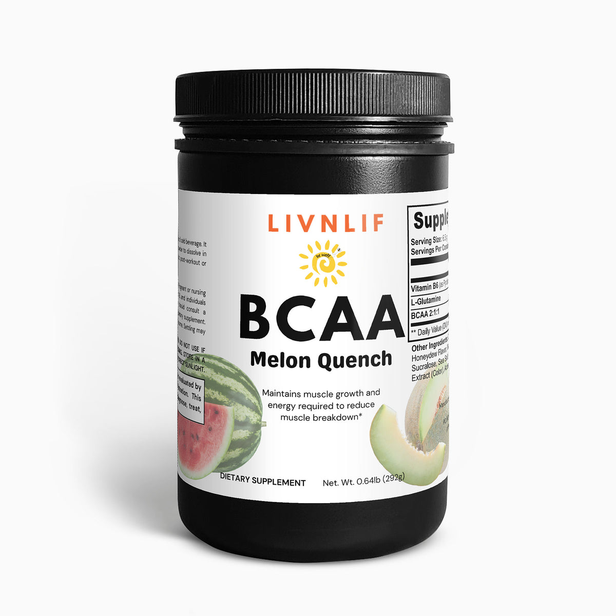 BCAA Post Workout Powder (Honeydew/Watermelon)