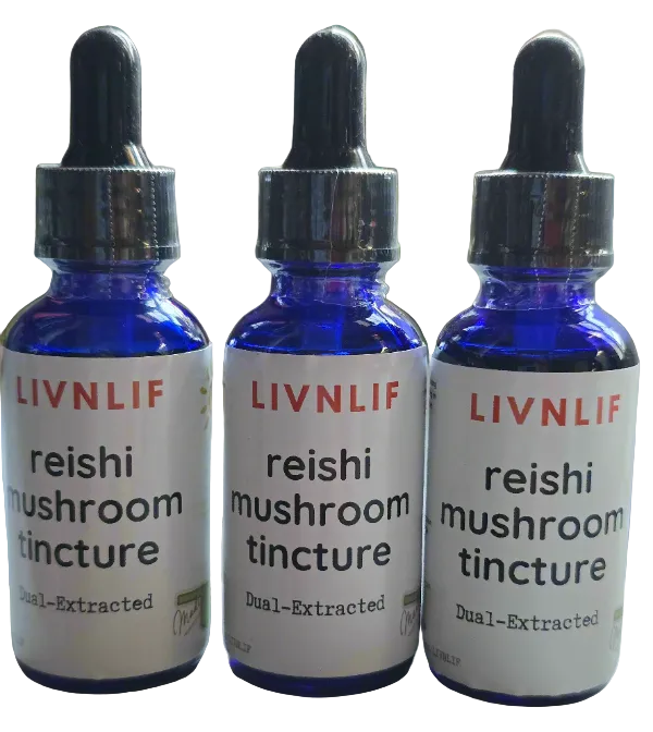 Reishi Tincture Dual-Extracted Fruiting Body