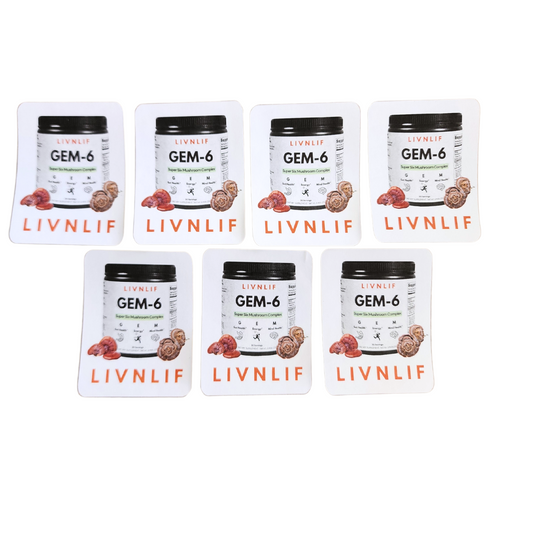 GEM-6 Mushroom Powder Sample Pack