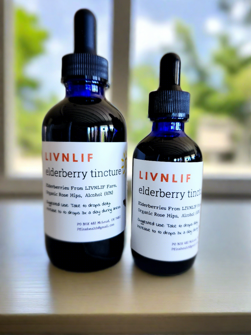Elderberry Tincture with Organic Rosehips Supplement Facts